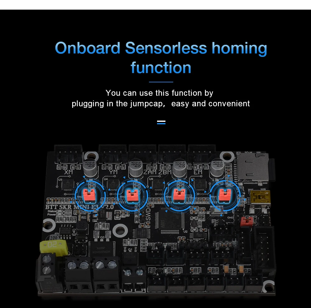 hp plotter printhead BIGTREETECH BTT SKR MINI E3 V2 32Bit Motherboard Onboard TMC2209UART Upgrade SKR2 For Creality Ender3 V2 3D Printer Parts seiko print head