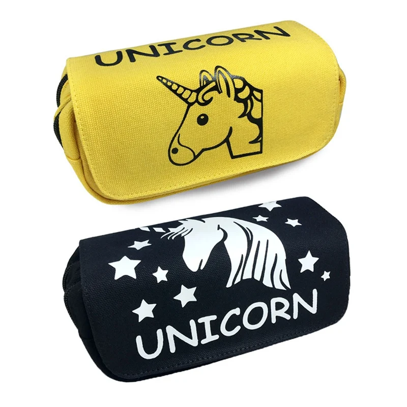 Единорог пенал для карандашей ручек сумка Estuche Kawaii Lapiz Unicornio Pennenzak Estuche Lapices Etui Мультфильм школьная сумка для студентов
