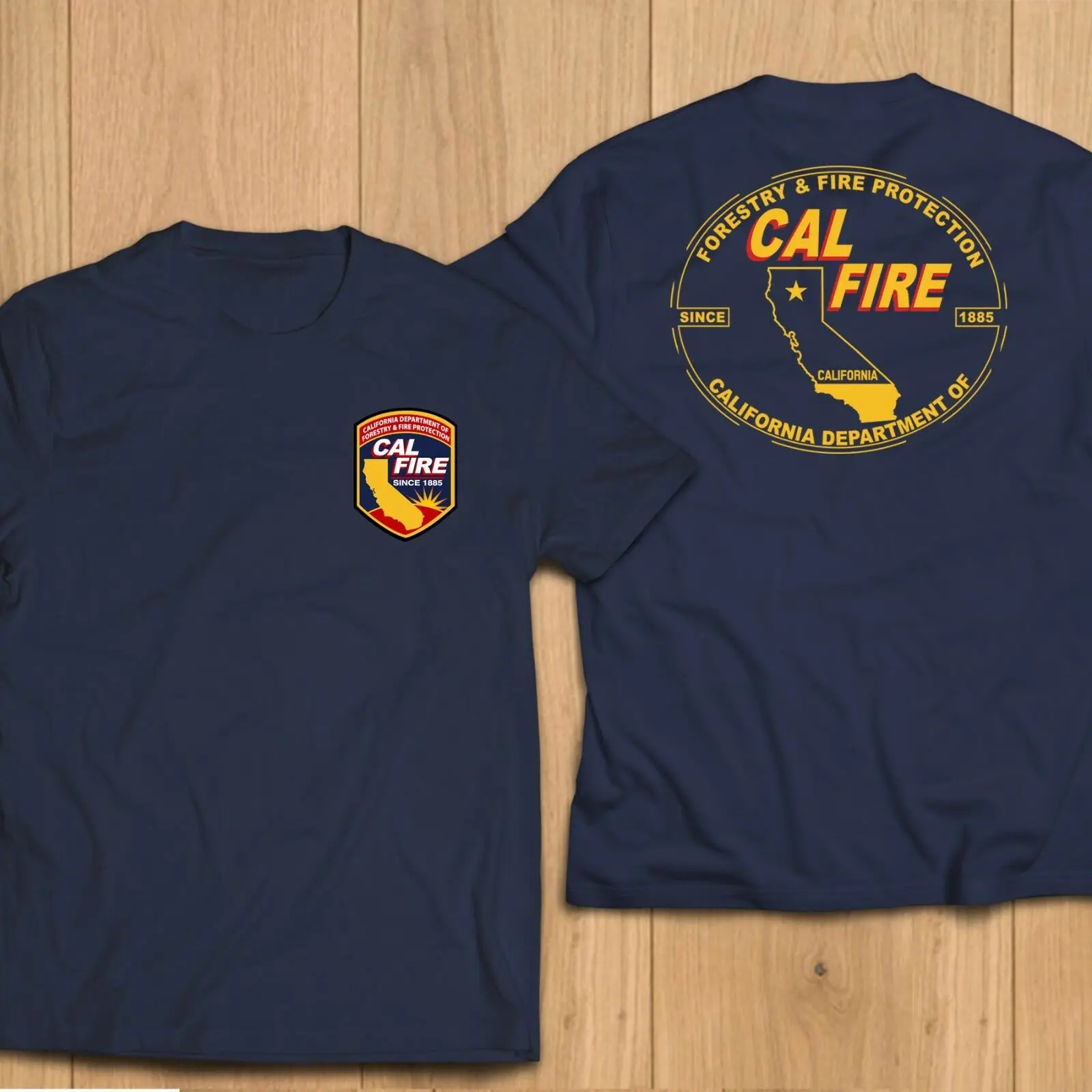 Новая Calfire пожарная команда отдела спасательная фельдшерская футболка