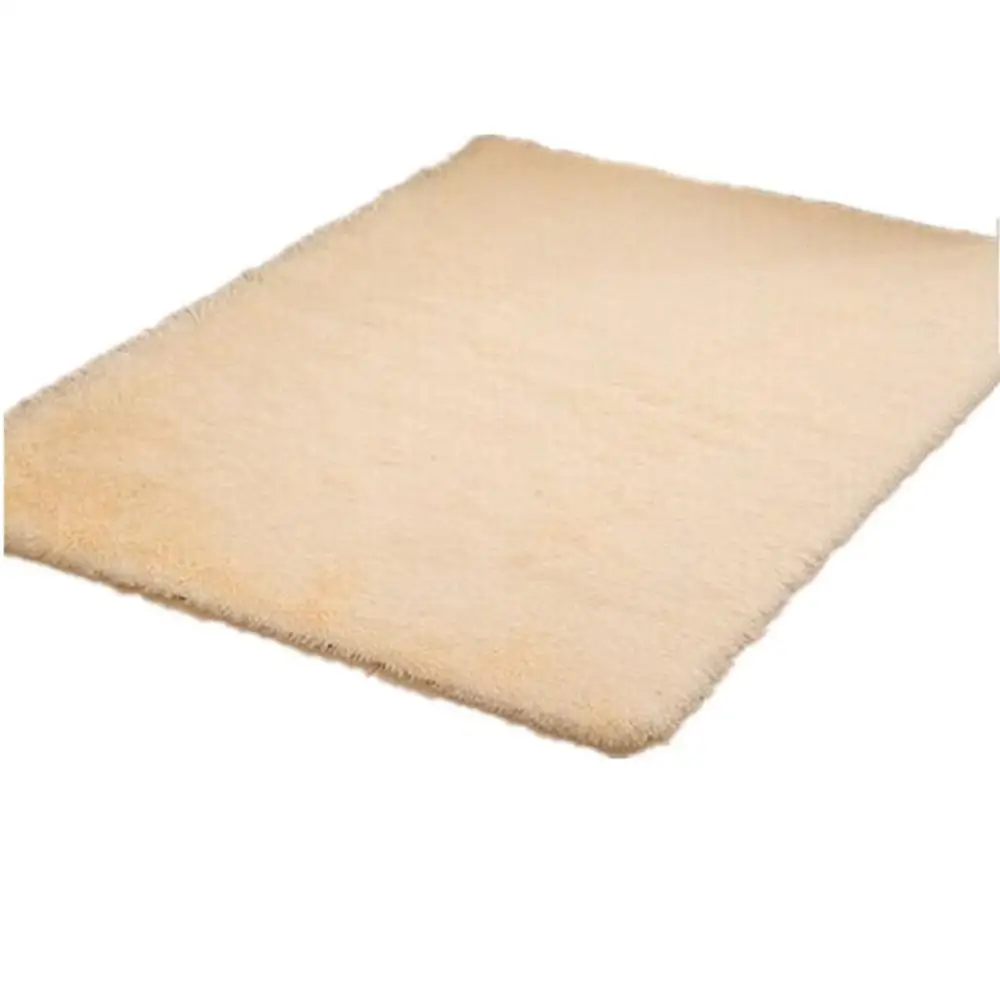 Cream color 8 цветов, одноцветные коврики, розовый пюль, толстый коврик для ванной комнаты, нескользящий коврик для гостиной, мягкий детский коврик для спальни - Цвет: Cream color