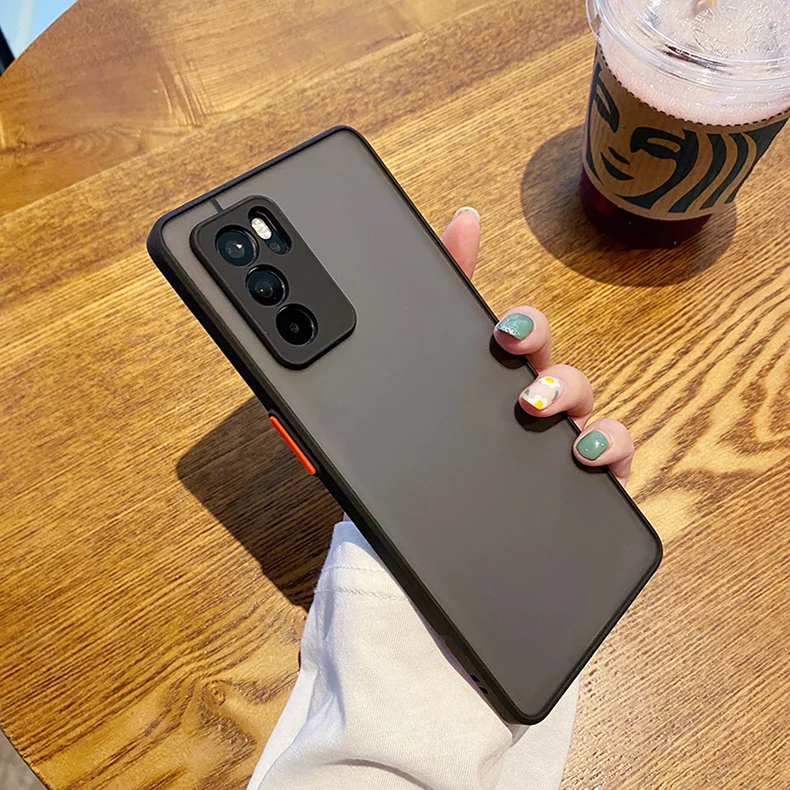 Shockproof Hard Matte Soft Bumper Case
