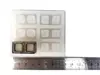Miniature model building 1:10 1:12  DIY House Building Making Material Hollow Brick Mould house Silica Gel bricks resin mold 2