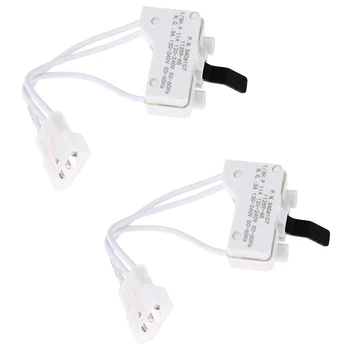 

2PCS for 3406107 Dryer Door Switch Assembly Replacement Part Fit for Whirlpool Kenmore