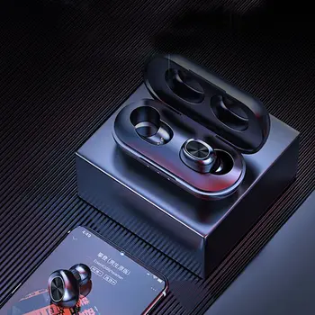 

Hot TWS 5.0 Bluetooth Wireless Earphone Touch Control 6D Stereo Earbuds Bass Handsfree Headset With Microphone Charging Box B5