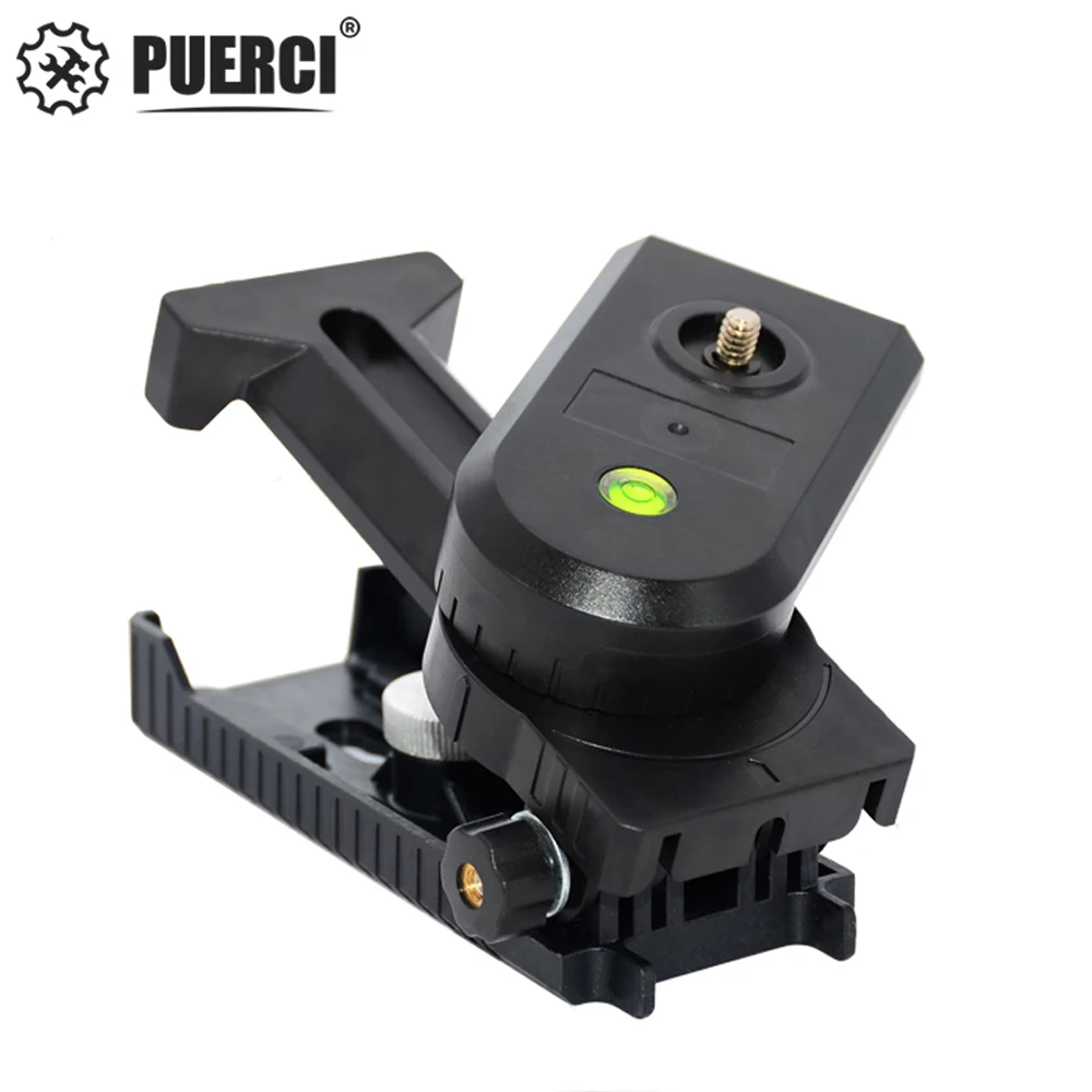 PUERCI laser level 360 degree rotatable wall mount bracket Laser level universal wall bracket for all 3D 4D laser level