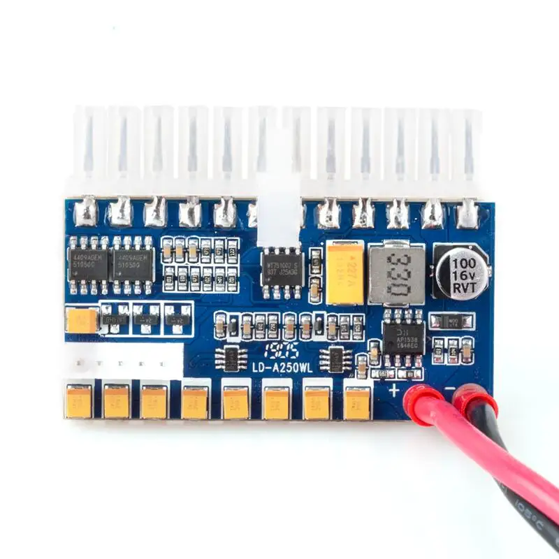 RGEEK DC 12V 250W 24 핀 피코 파워 PSU ATX 스위치, pcio PSU 자동 미니 ITX 고전력 공급 모듈 ITX
