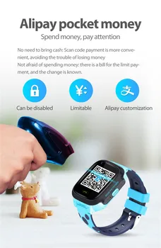 

EPULA Smart Watch GPS Tracker Kids Smart Watch 4G Wifi GPS Trackers Watch SOS Alarm Children's sports waterproof smart watch