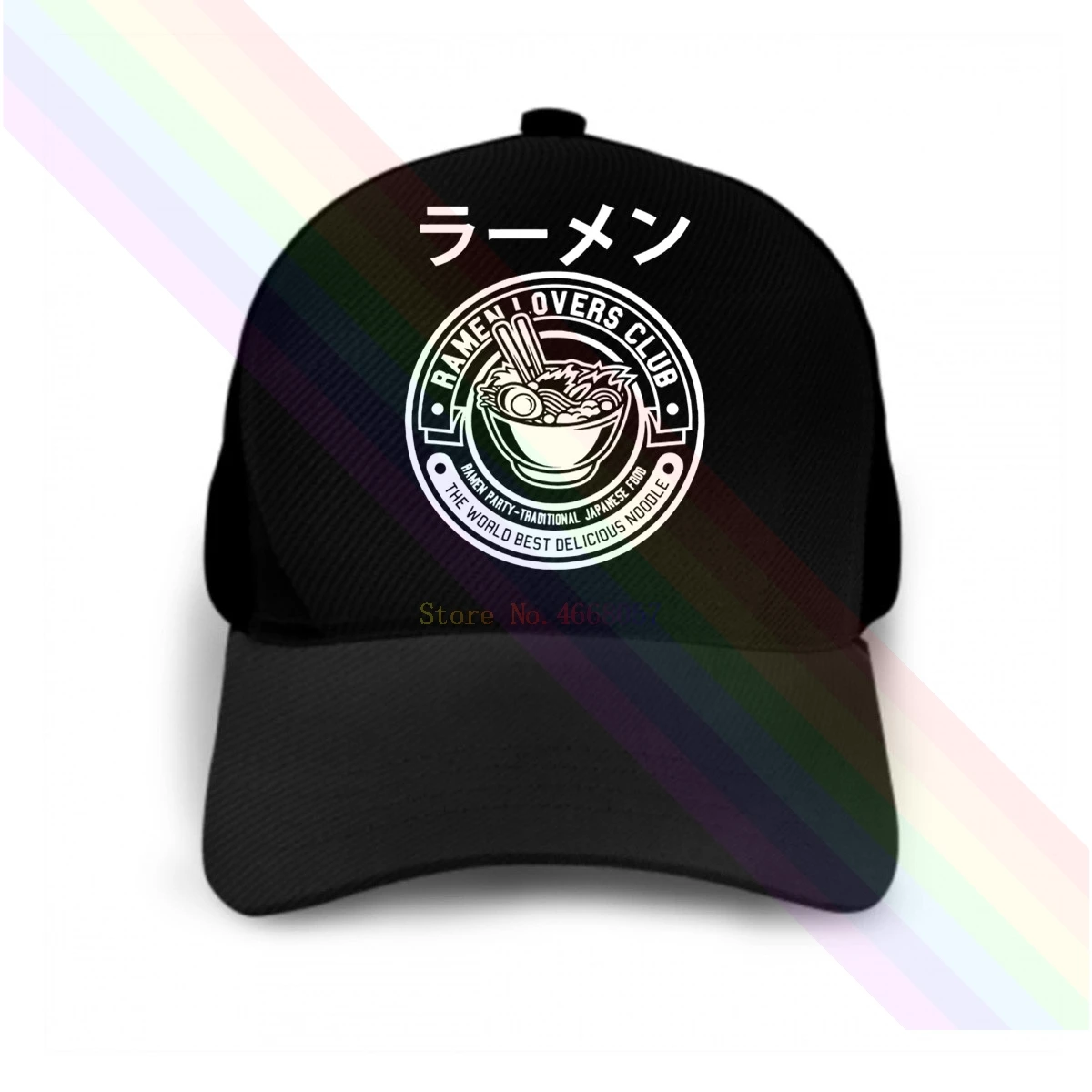 Бейсболка унисекс в японском стиле с логотипом клуба рамен-Овера 2020 | Аксессуары