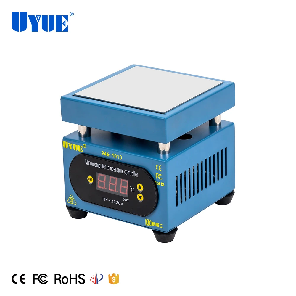 Uyue 携帯電話用ledディスプレイ付き予熱プラットフォーム Lcdタッチスクリーン修理 Bga Pcb ホットプレート 946 1010 Soldering Stations Aliexpress