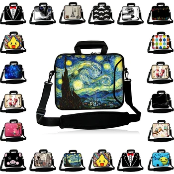 

2020 Brand Neoprene Laptop Bag 10" 12",13",14",15",15.6" 17" Chromebook Shockproof Lady Man Case For MacBook Air Pro 13.3 16 MSI