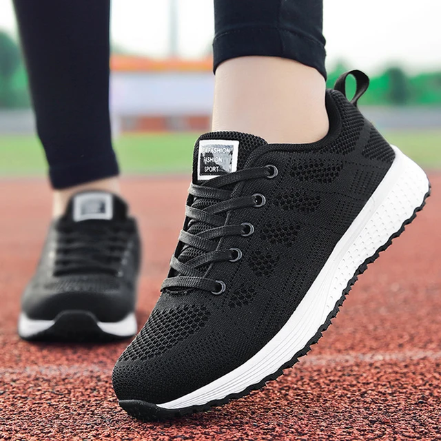 US $7.02 Shoes Woman Sneakers Spring Autumn Trainers Women Designer Shoes Basket Femme Women Fashion Mesh Te