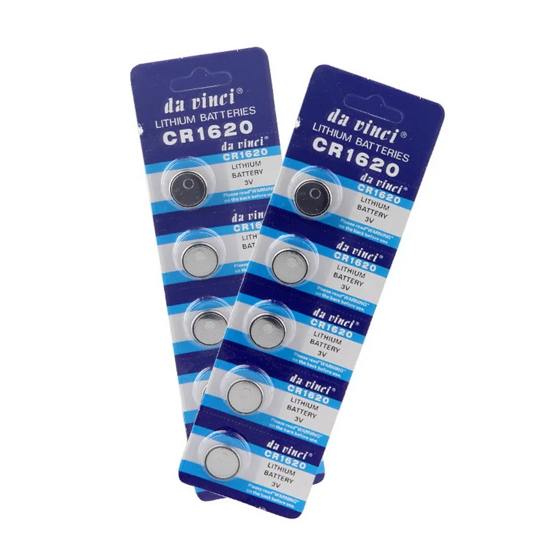 MJKAA 20 шт. LM1620 CR1620 ECR1620 KCR1620 BR1620 литиевый 3 в кнопочный элемент монетная батарея