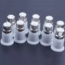 10 шт B22-E27 розетка конвертер светодиодный светильник