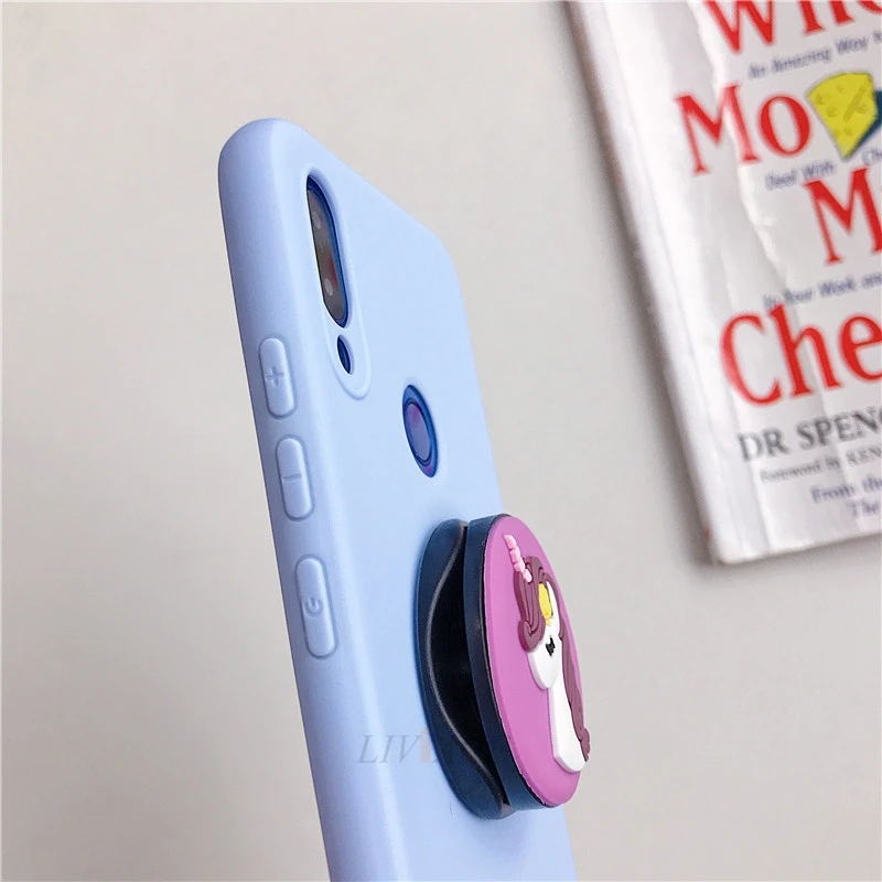 Чехол-держатель для телефона с 3D рисунком для oppo realme xt x2 pro x lite q 3 5 pro c2 c1 мягкий силиконовый чехол-подставка с милым животным