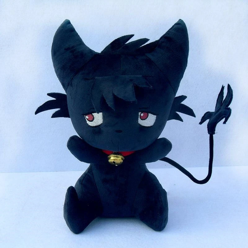 sexy cosplay Anime SERVAMP Cosplay Shirota Mahiru/Sleepy Ash Halloween Gift Party Cos Plush Toy Little Black Cat french maid outfit