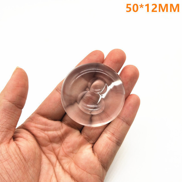 Round Silicone Door Handle Bumpers Self-adhesive Wall Protector Pads Door Stoppers Muffler Household Anti-collision