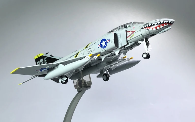 1:100 1/100 масштаб США F-4 Phantom Ⅱ VF-84 истребитель литья под давлением металлический самолет Игрушечная модель самолета