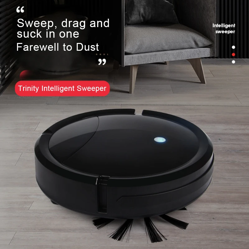 

Smart Home 3-in-1sweep Suction Drag One Sweep Tow Robot Automatic Intelligent Cleaning Robot Anti-vibration Wheel Vacuum Cleaner