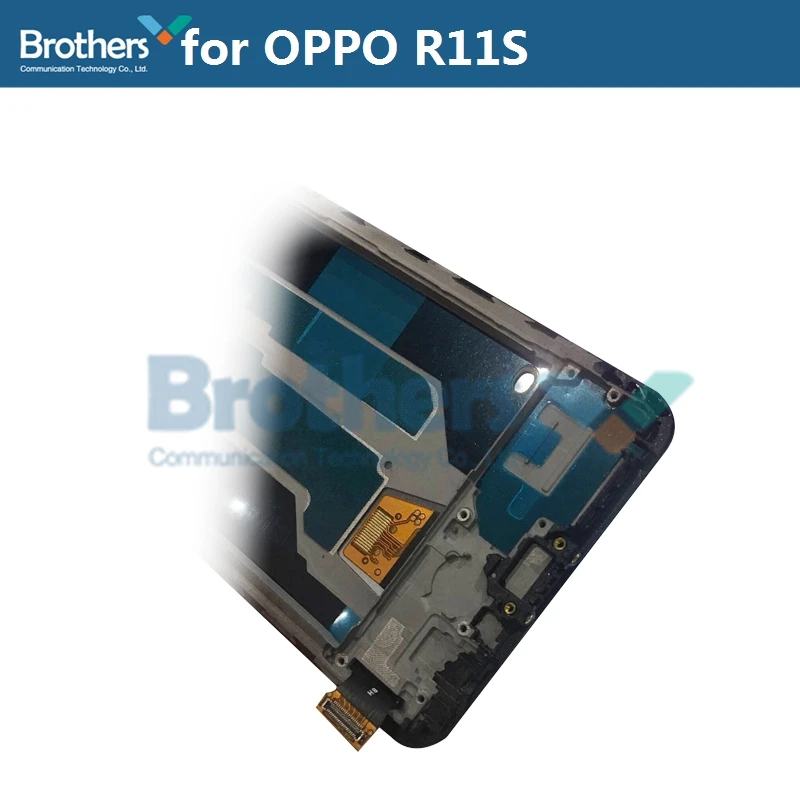 Для OPPO R11S ЖК-экран ЖК-дисплей с рамкой для OPPO R11S сенсорный экран дигитайзер ЖК-сборка телефон Замена Топ