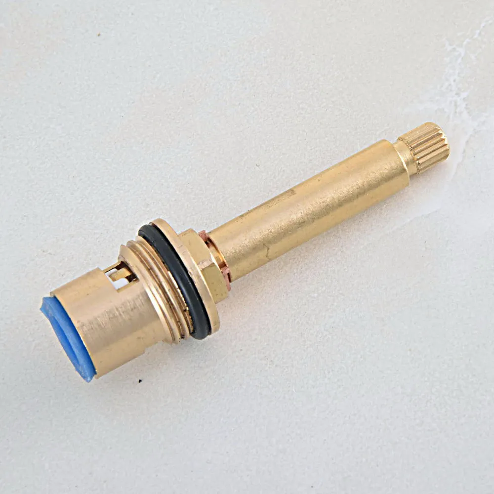 1/2" Replacement brass ceramic disc tap valve quarter turn cartridges gland insert 20 teeth Bathroom Faucet Accessory Disc valve