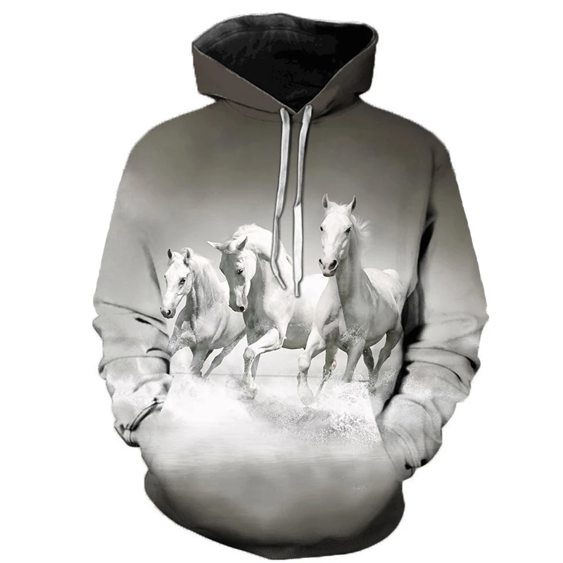 Horse hoodies for women Clearance