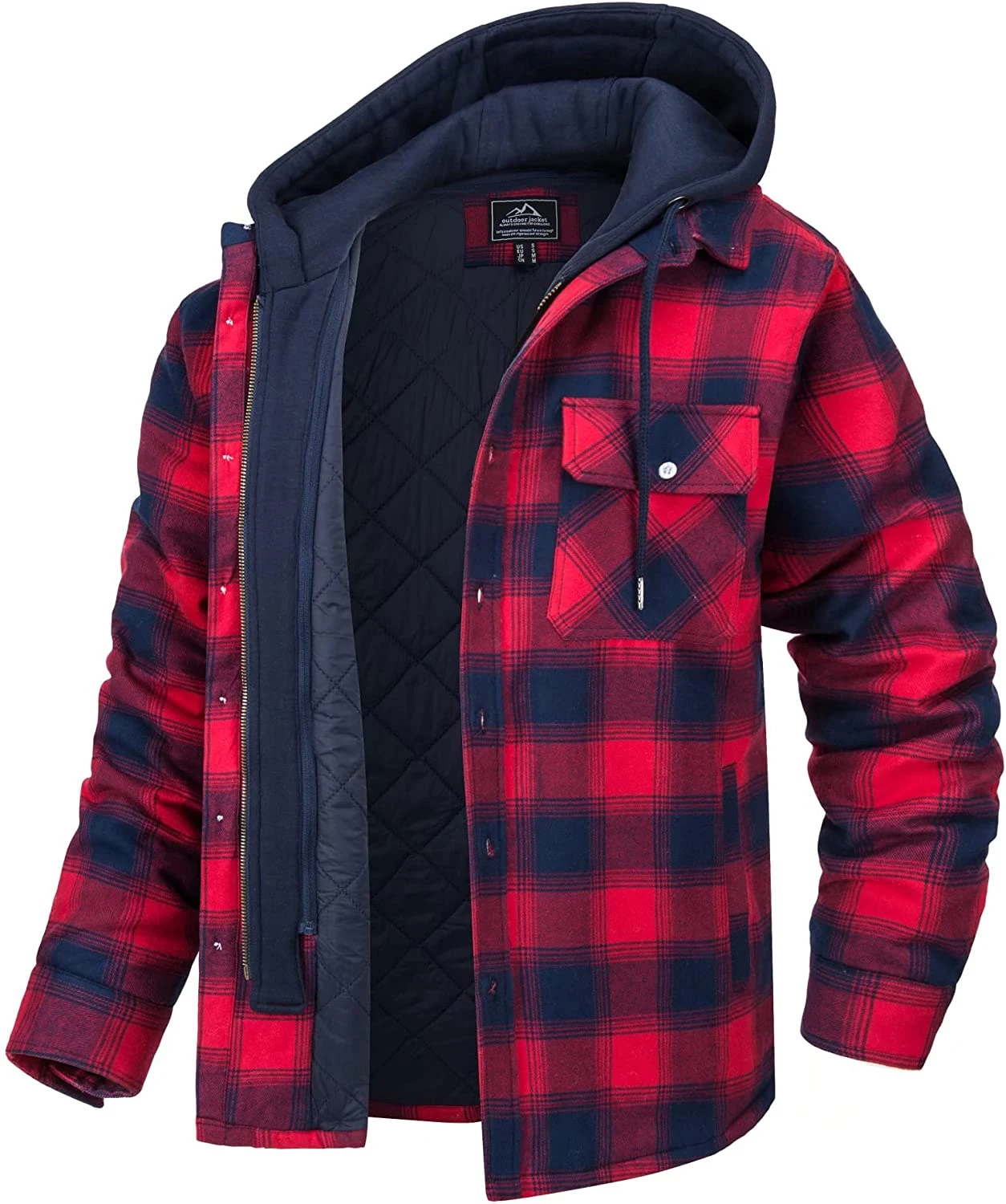 Men's Shirt Plaid Winter Man Cotton Casual Sleeve Slim Male Long Clothing -  Shirts - Aliexpress