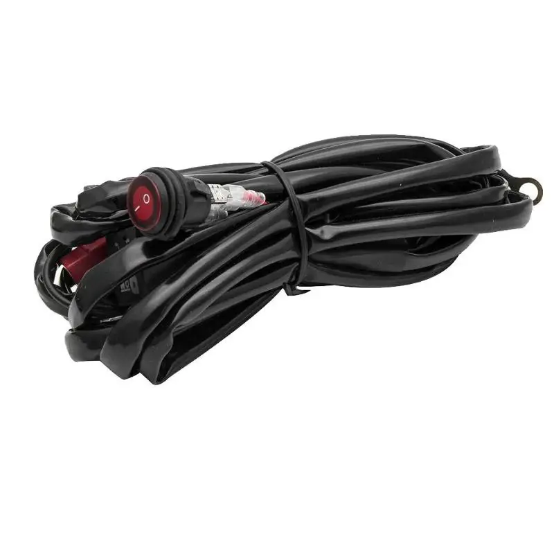 12V 40A релейный жгут проводов вкл/выкл переключатель комплект для Светодиодный противотуманной фары