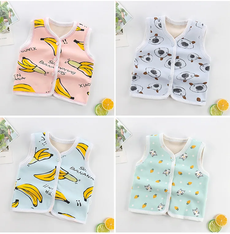 Зимний детский жилет из мягкой шерсти 2 легкие теплые детские куртки безрукавки для маленьких мальчиков и девочек
