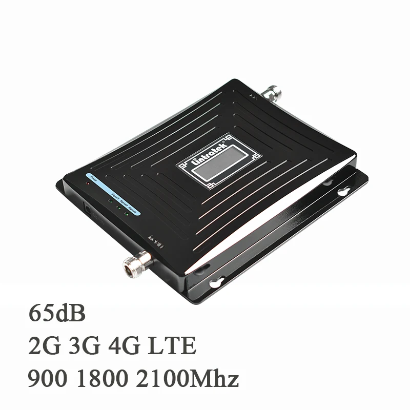 Трехдиапазонный репитер Lintratek 900 1800 2100 МГц GSM 3G 4G LTE усилитель сигнала 2G Усилитель