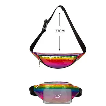 

Fashion Women Waist Fanny Pack Belt Bag Pouch Travel Hip Bum Shoulder Bags 35EF