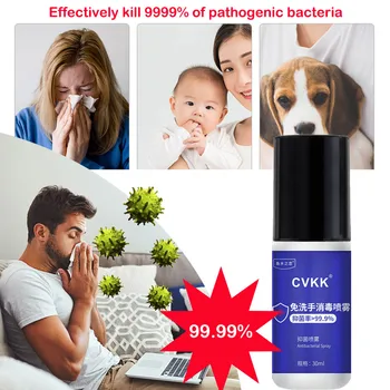 

No-wash Quick-drying Cleaning Dvanced Gentle Soothing Spray 30ML Portable Household Anti-Bacteria Moisturizing Hand Cleaning