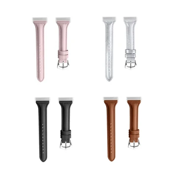 

Universal Replacement PU Leather Wrist Sport Strap Belt Watch Band for -Fitbit Versa 3 Sense Bracelet Watch Accessory