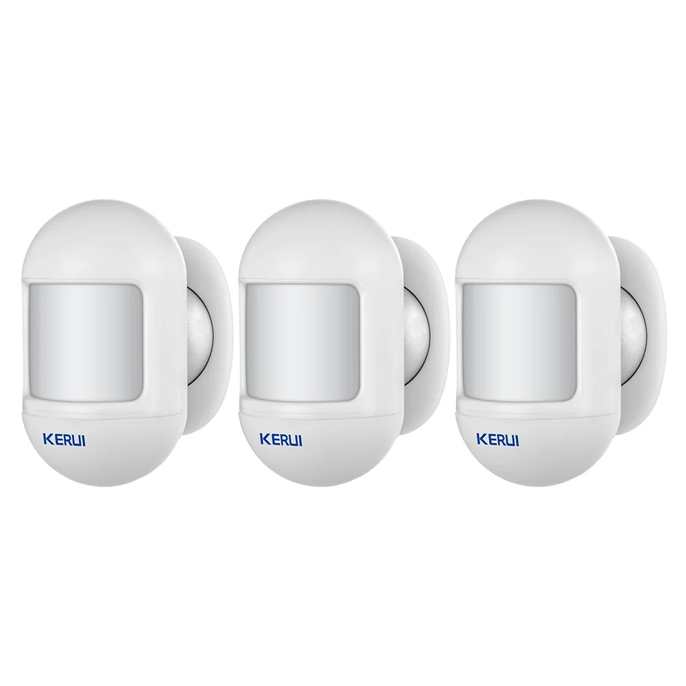 KERUI P831 3pcs 5pcs Mini PIR Motion Detector Wireless Alarm Sensor With Magnetic Swivel Base For G18 W18 W20 Home Security