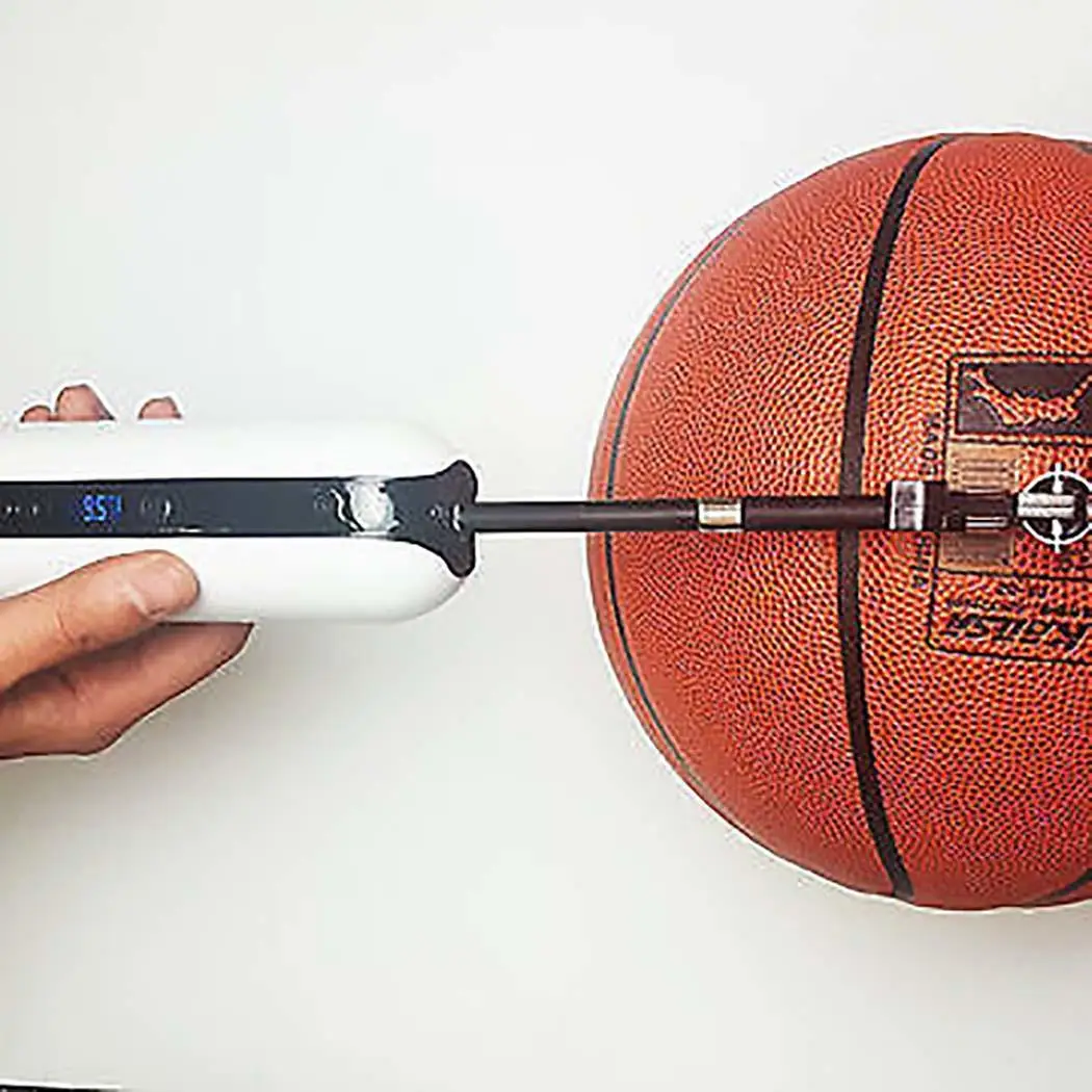 Bicycle Pump Tire Metal Inflator Basketball Bubble Column Bicycle Pump Inflator with High Precision Pressure Sensor Black White