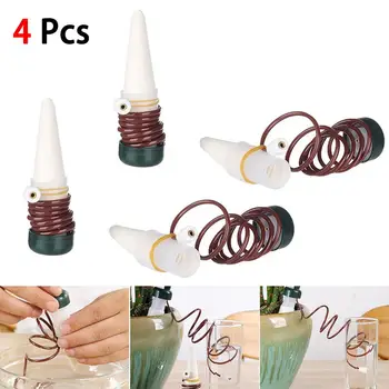 

4pcs Automatic Irrigation Watering Spike for Plants Flower Indoor Household Auto Drip Irrigation Watering System Waterer