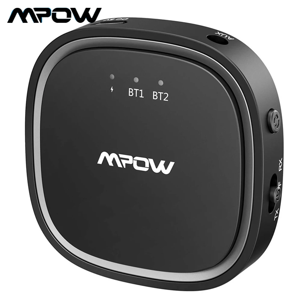 Mpow BH259A Bluetooth 5 0 беспроводной аудио адаптер приемник передатчик aptX LL HD CSR чип