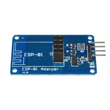 

Esp-01 Adapter Esp8266 Serial Wifi Wireless Module 3.3V 5V Wireless Module Esp-01 Wi-Fi Module Adapter Module