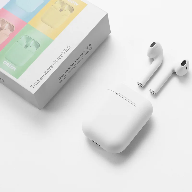 inpods 12 Новое обновление i9s TWS Bluetooth наушники 5,0 вкладыши мини беспроводные гарнитуры бас стерео наушники для iPhone Android Xiaomi PK I12 - Цвет: inpods 12