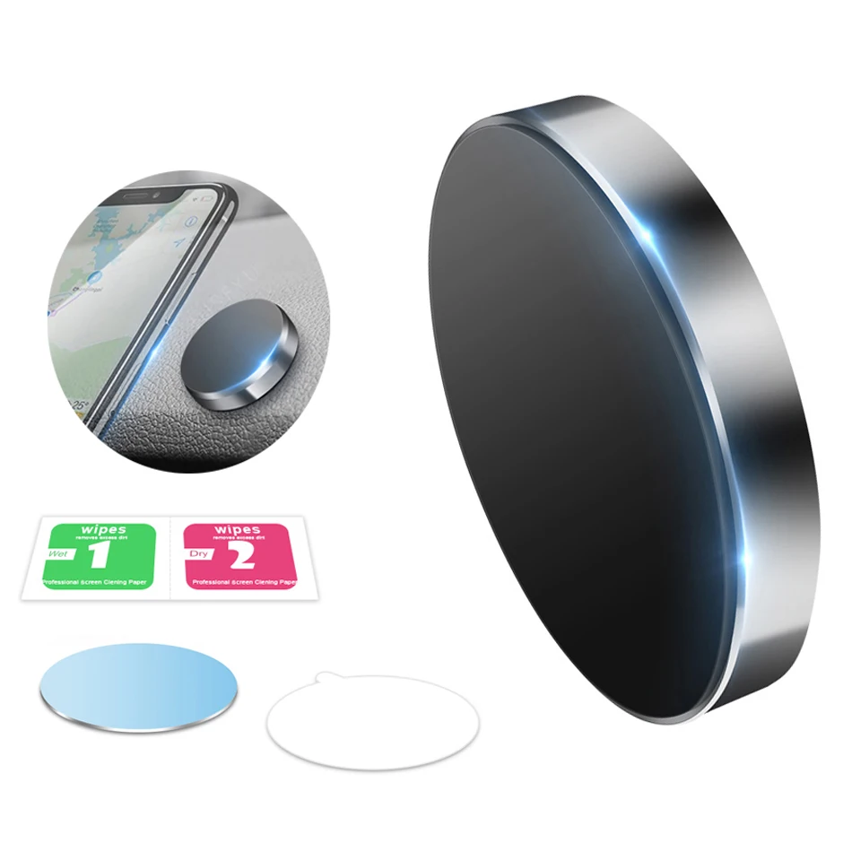 Magnetic Car Phone Holder Universal Wall Desk Metal Magnet Sticker Mobile Stand Phone Holder Car Mount 1 Magnetic Car Phone Holder Universal Wall Desk Metal Magnet Sticker Mobile Stand Phone Holder Car Mount 2