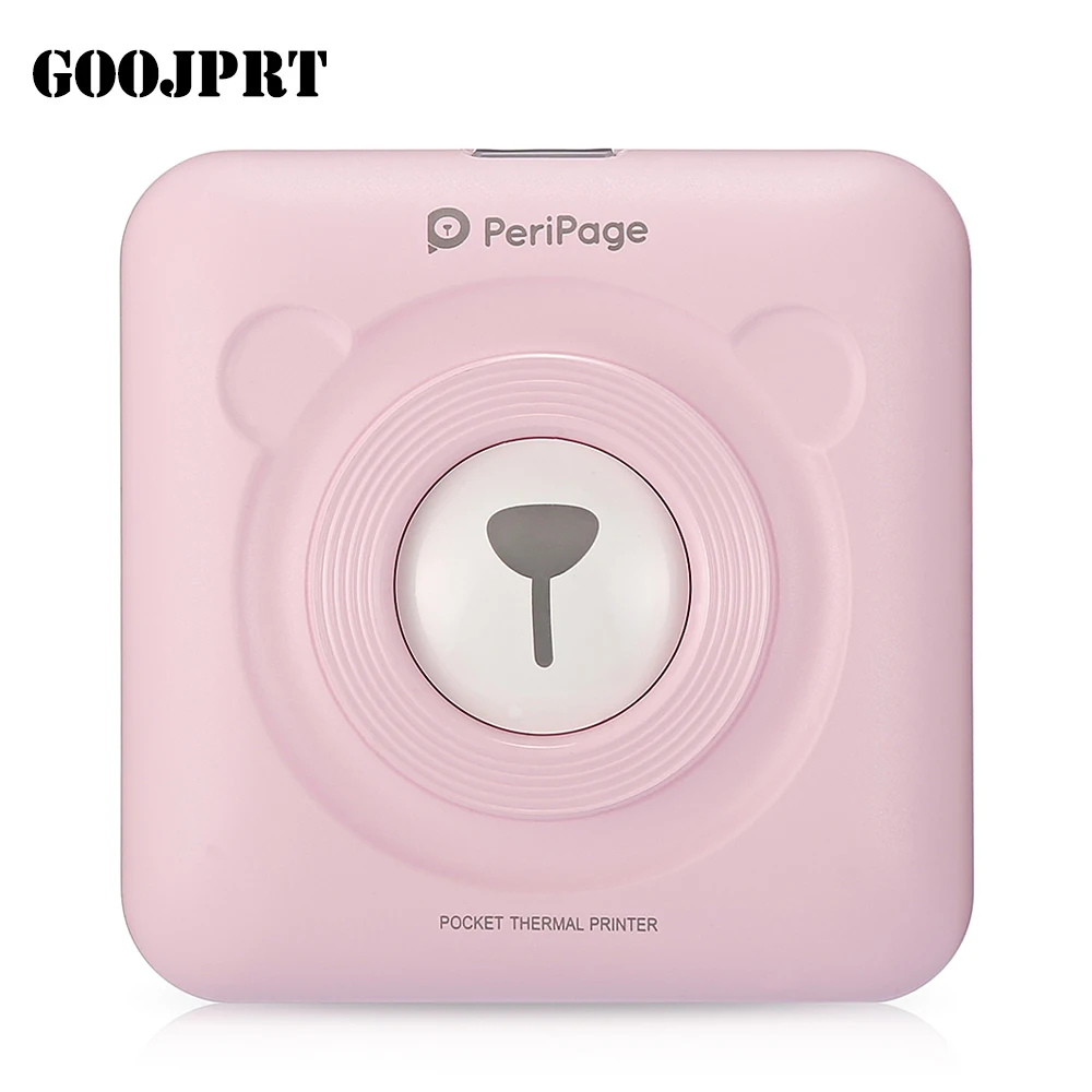 GOOJPRT A6 PeriPage Мини Портативный Bluetooth беспроводной бумажный фотопринтер Карманный термопечать USB порт Bill Impresoras Fotos