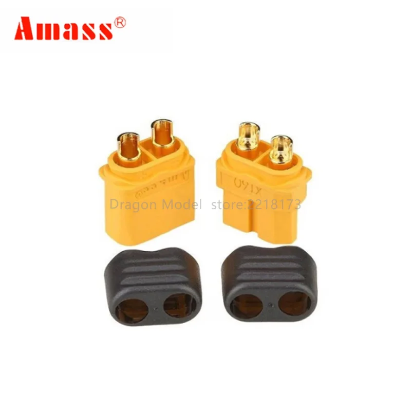 10 Pairs Amass XT60+ XT60H Bullet Connectors Male Female Power Plugs Power RC LV Lipo Battery Motor 3D printer 28