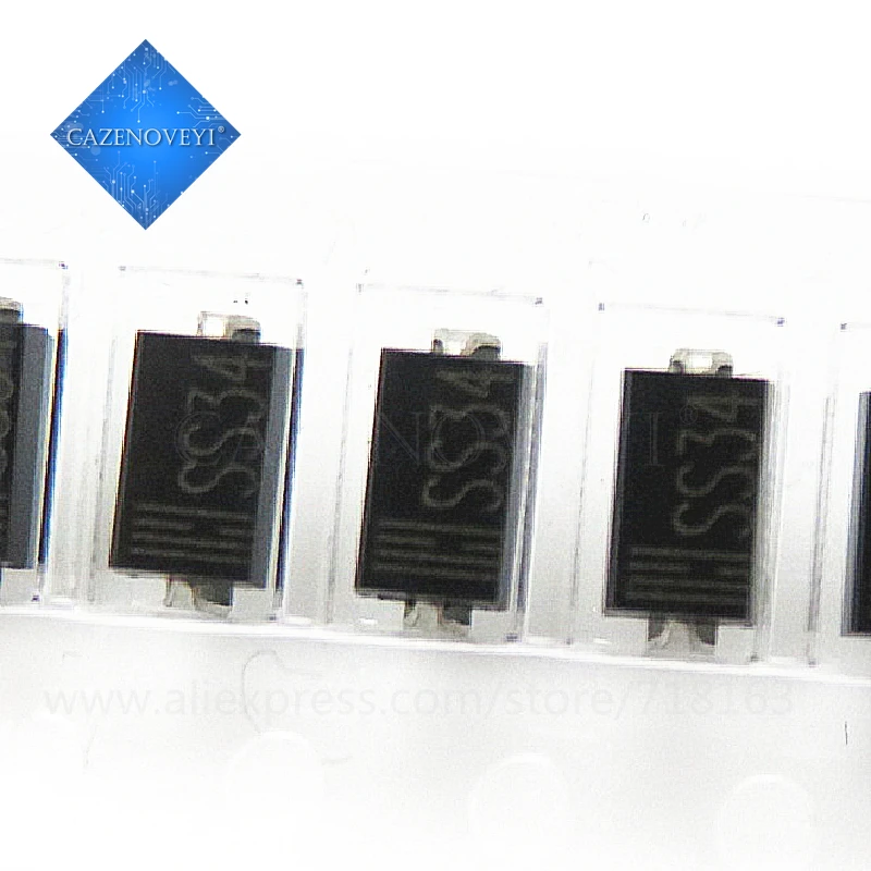 100 шт. / Лот 1N5822 SMA SS34 smd do-214ac IN5822 диод Шоттки ss34 в наличии | Электронные компоненты и