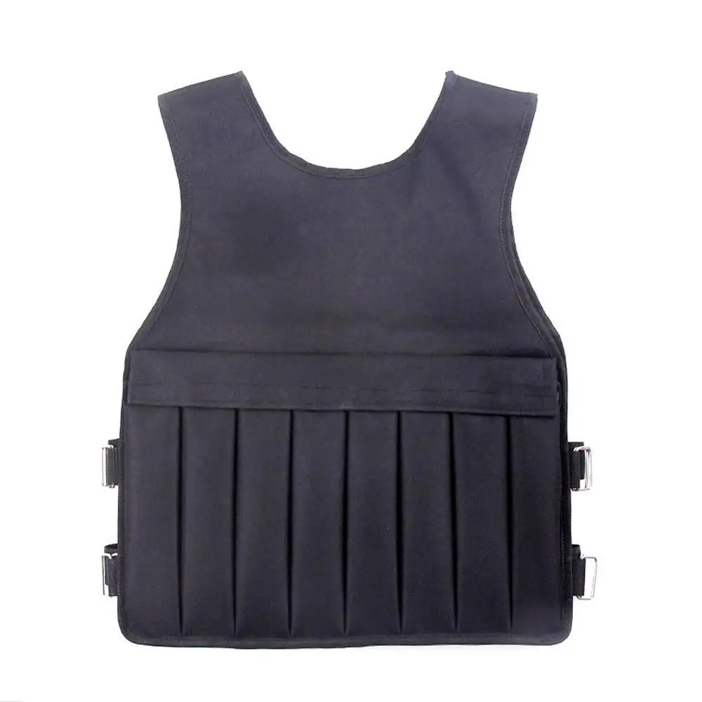 Weight Vest 20 kg Loading Weighted Vest For Boxing Training Workout Fitness Equipment Adjustable Vest Jacket Sand Clothing
