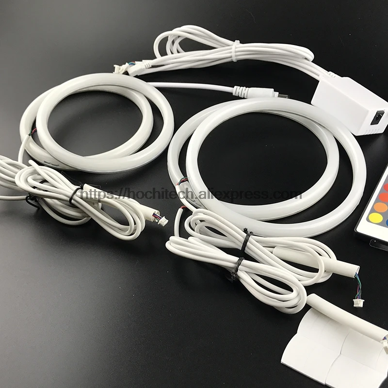 HochiTech 5050 SMD хлопок Multi Цвет RGB комплект светодиодов глаза ангела с Дистанционный