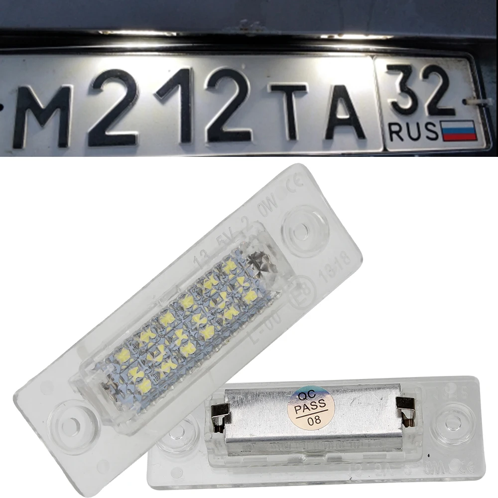 aTur 1 Paar Auto Kein CANBUS Fehler 18SMD LED License