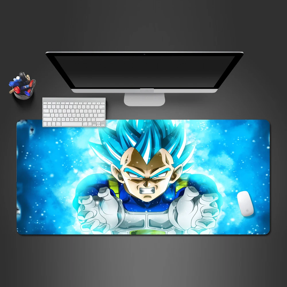 Cool Anime Dragon Ball Z Goku Dragon Ball Large Lock Edge Mouse Mat Pad XL Size Hot Selling Rubber Notebook Computer Mousepad