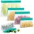 PEVA Food Storage Bag Upgrade Герметичная Верхняя Стойка Многоразовая Морозильная Камера Сэндвич Ziplock Силиконовая Сумка Консервация Пищевых Продуктов