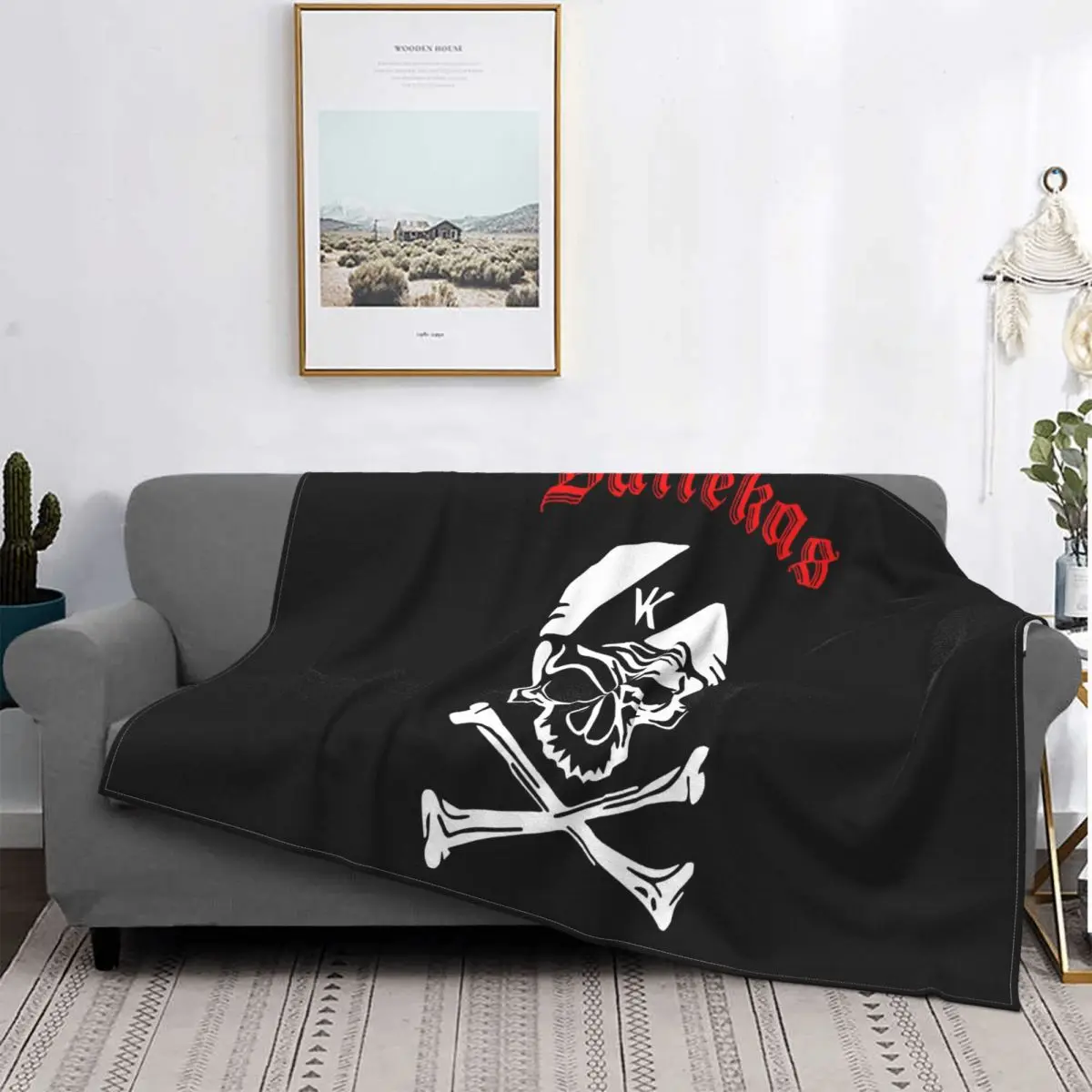 Manta de franela con estampado divertido para Halloween, Bukaneros, beisbol, Rayo, Vallecano, Rvm, Vallekas, Bola de Foo, Ultras, Antifa, nueva
