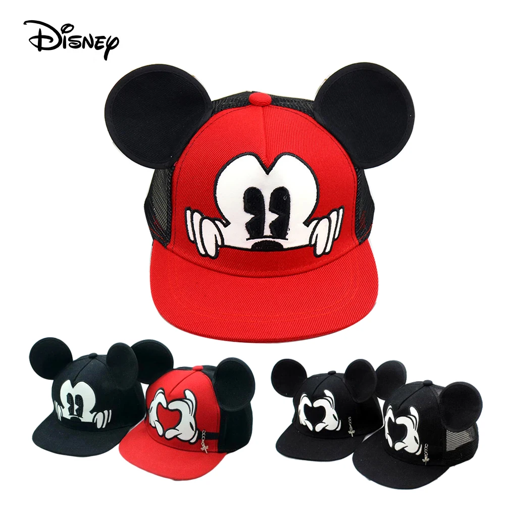 Hot Seller Hat Boys Kids Snapback Mickey Girls Summer Children Baseball-Caps Adjustable Cartoon xmQKM370XK9