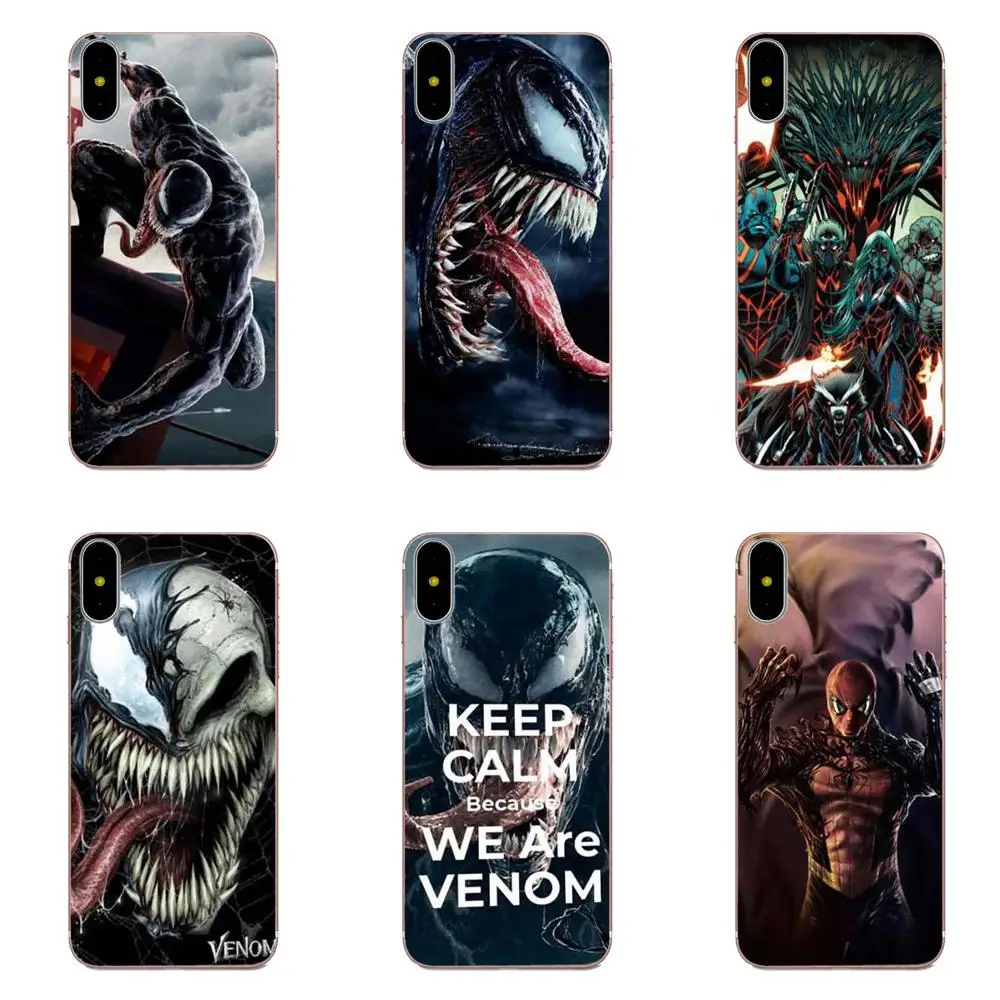 Музыкальное видео для Venom Samsung Galaxy Note 5 8 9 S3 S4 S5 S6 S7 S8 S9 S10 5G mini Edge Plus Lite TPU | Мобильные